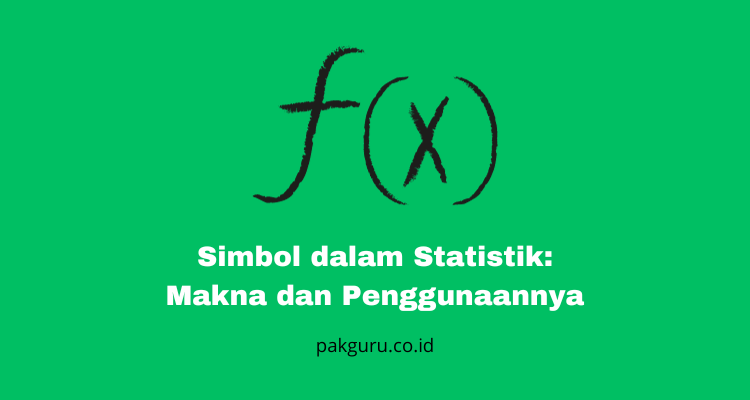 Simbol dalam Statistik