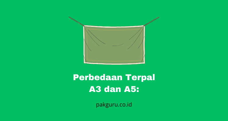 Terpal A3 dan A5