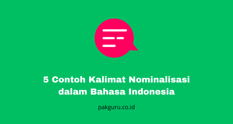 Kalimat Nominalisasi