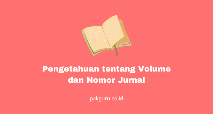volume dan nomor jurnal