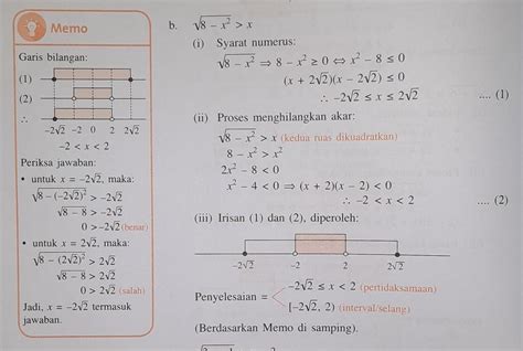 Penerapan Syarat Pertidaksamaan Irasional dalam Pendidikan