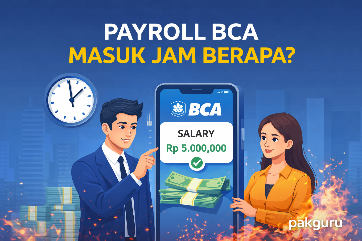 Payroll BCA Masuk Jam Berapa