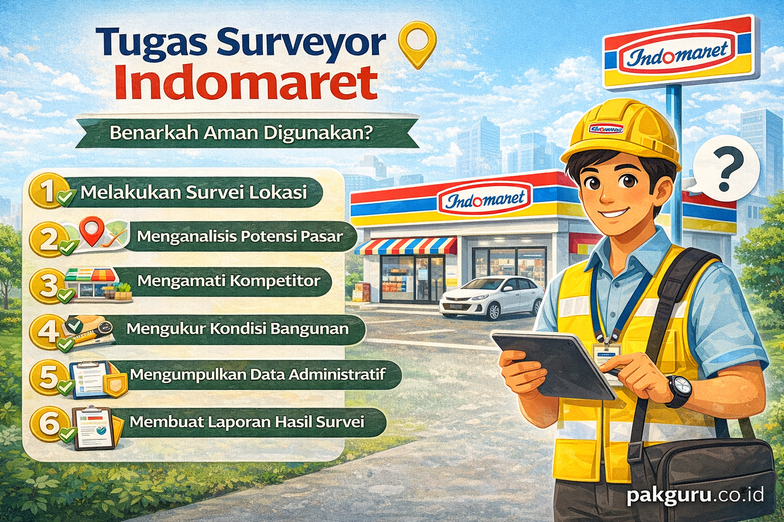 tugas surveyor Indomaret