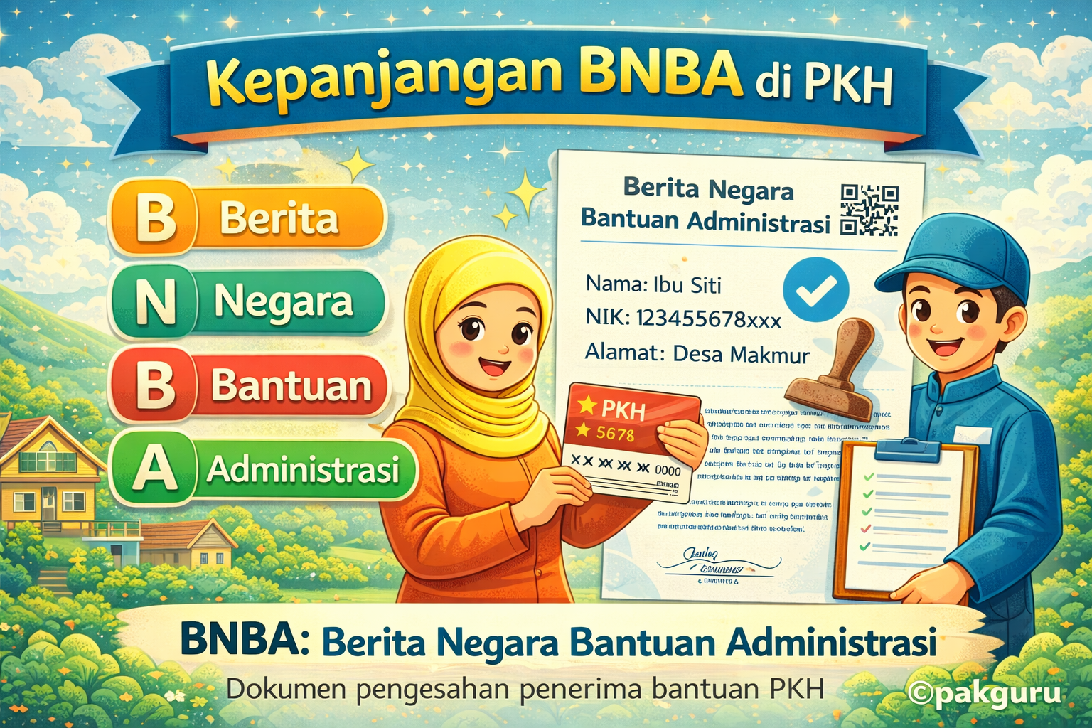 Kepanjangan BNBA di PKH