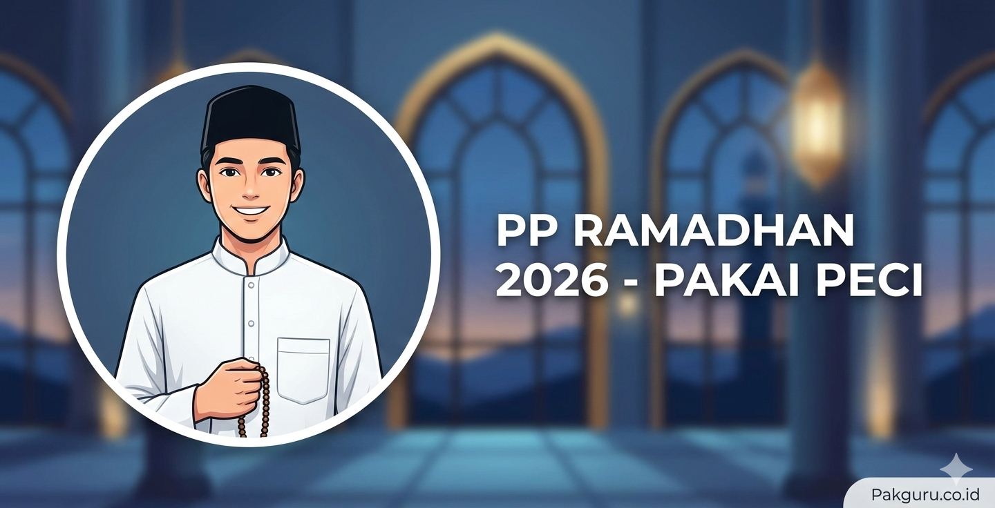PP Ramadhan 2026 Pakai Peci