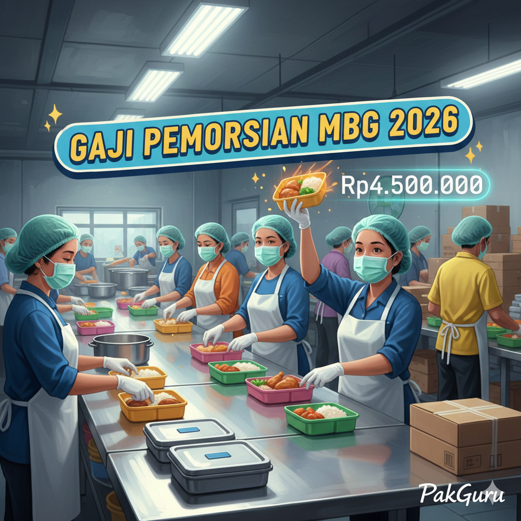 Gaji Pemorsian MBG 2026
