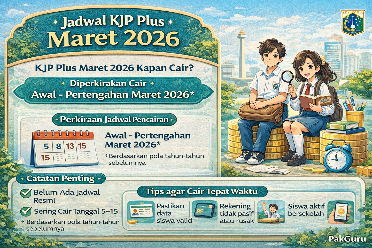 KJP Plus Maret 2026 Kapan Cair